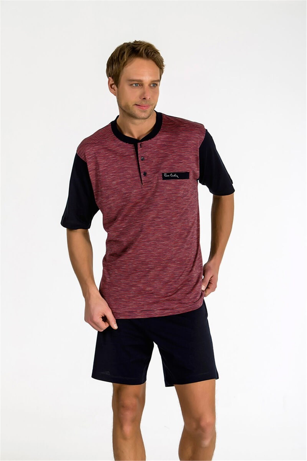 Erkek 3'lü Pijama Takımı Pierre Cardin 5235