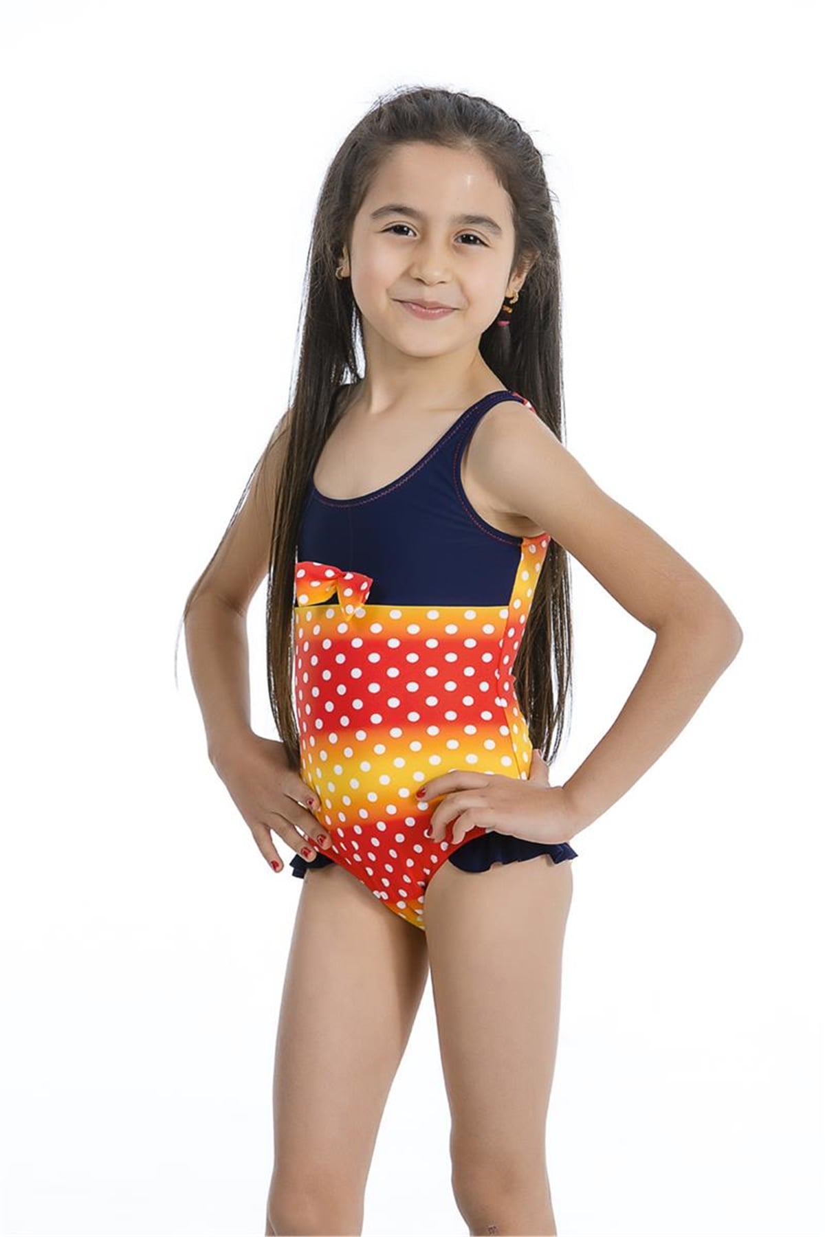 Kız Çocuk Yüzücü Mayo 306811-201