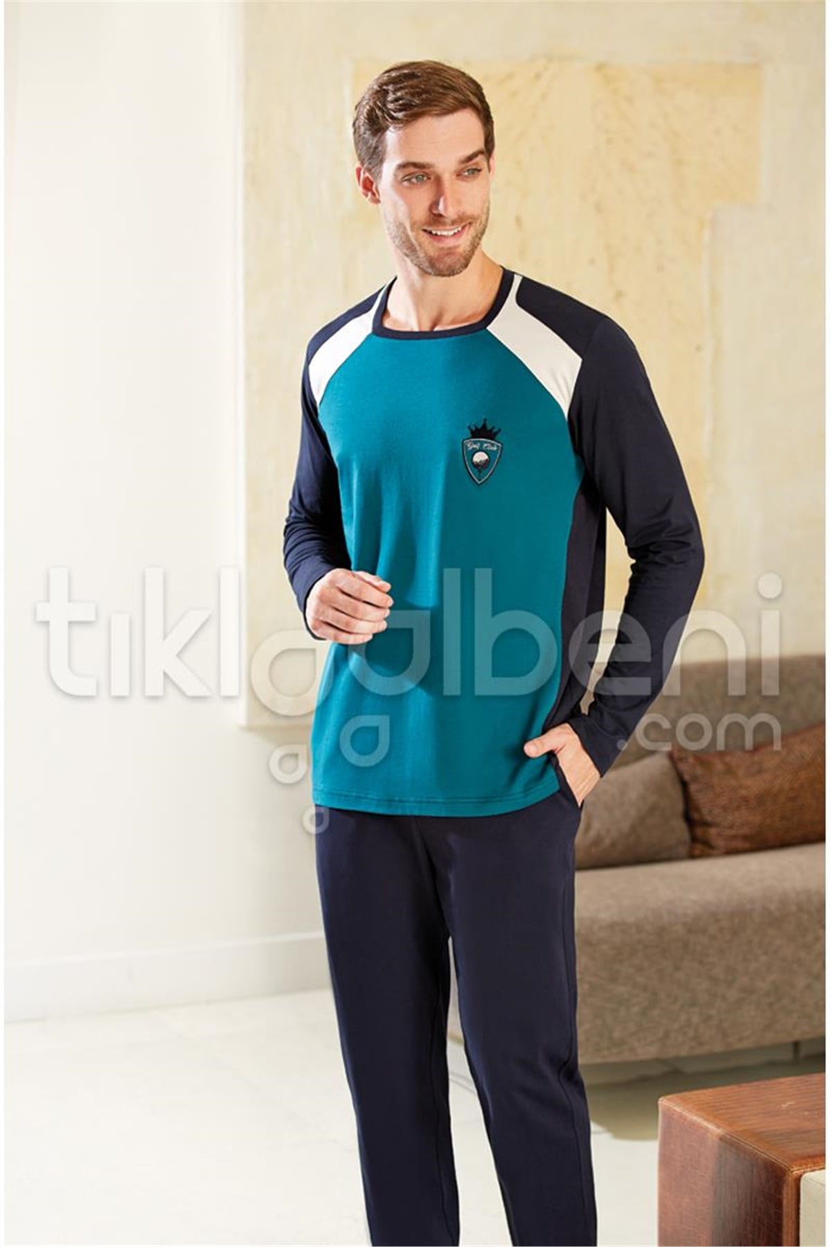 Eros ESE 2036 O Patlı Pijama Takımı