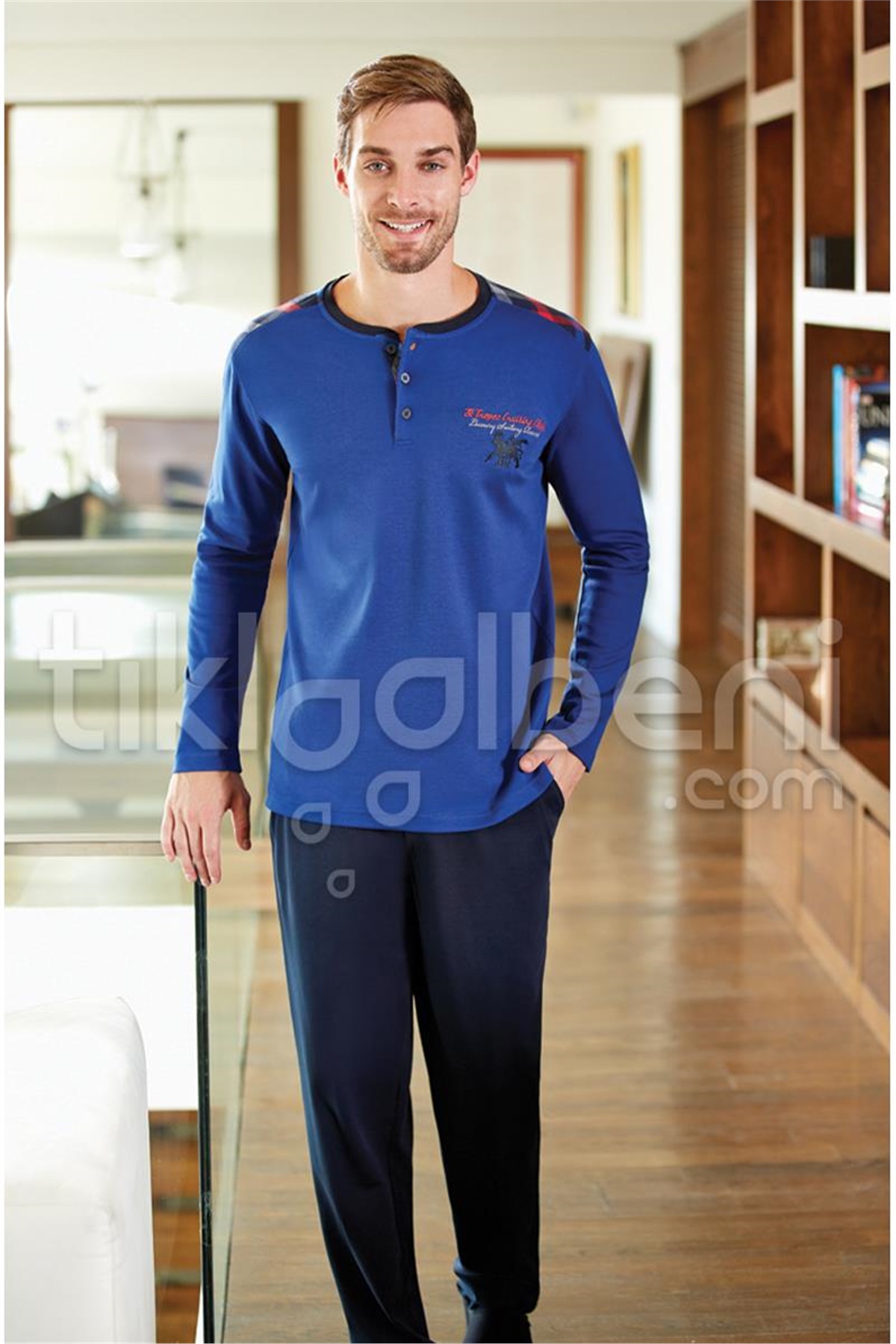 Eros ESE 2220 O Patlı Int Pijama Takımı
