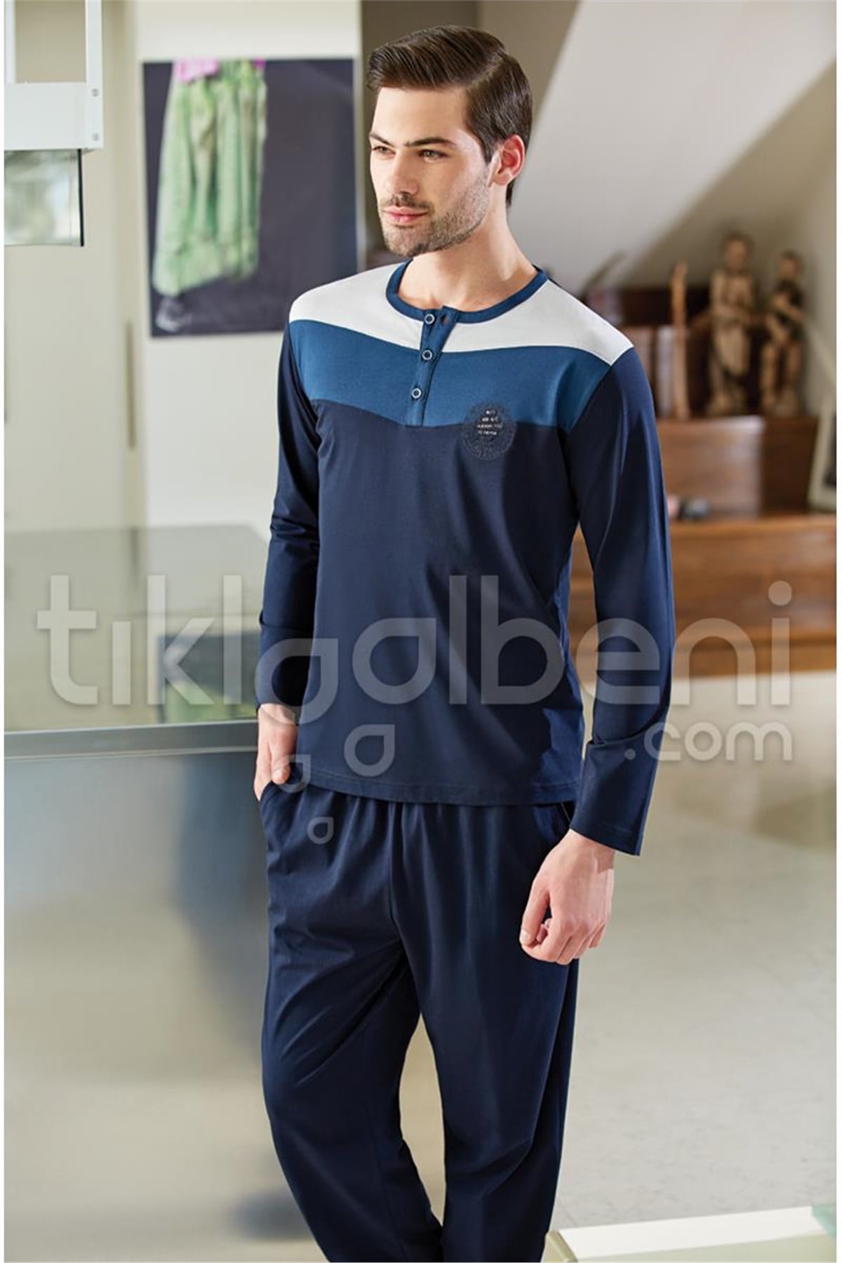 Eros ESE 2022 O Patlı Pijama Takımı