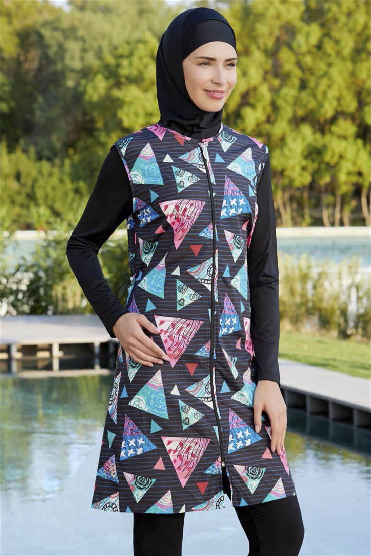 Adasea Tesettür Mayo 22166 - Siyah 