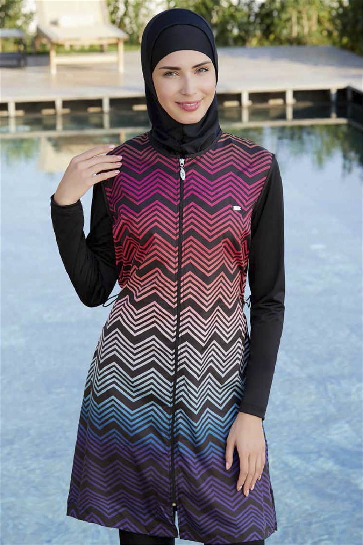 Adasea Tesettür Mayo 22167 - Siyah 