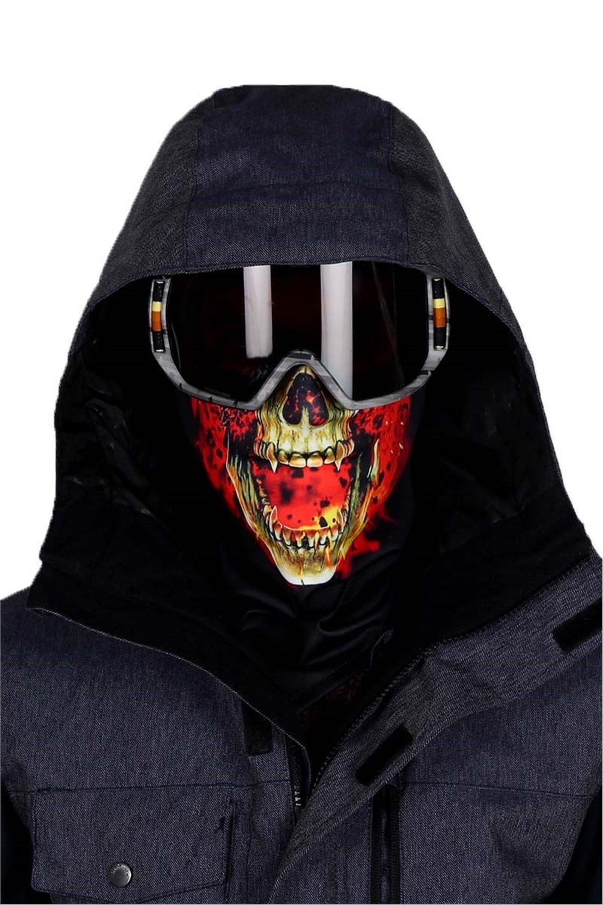 Ateş Kurukafa Kayak Maskesi 2058