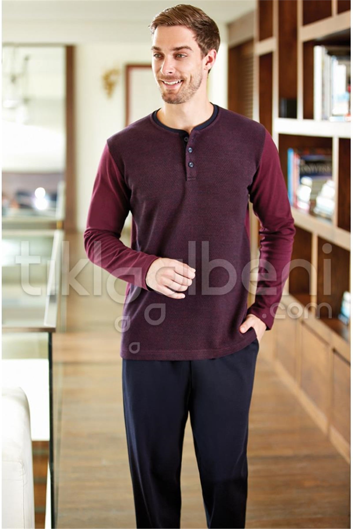 Eros ESE 2216 O Patlı Int Pijama Takımı
