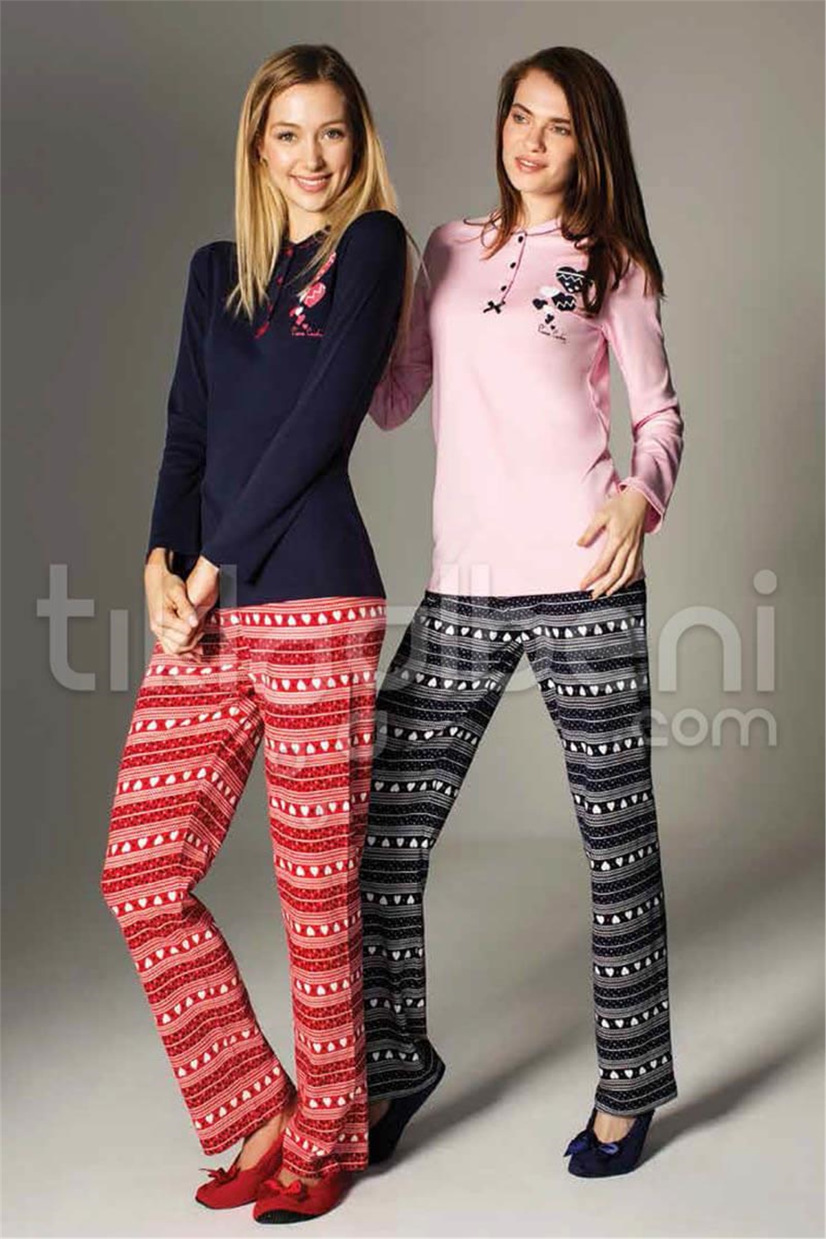 Pierre Cardin 3023 Bayan Pijama Takım