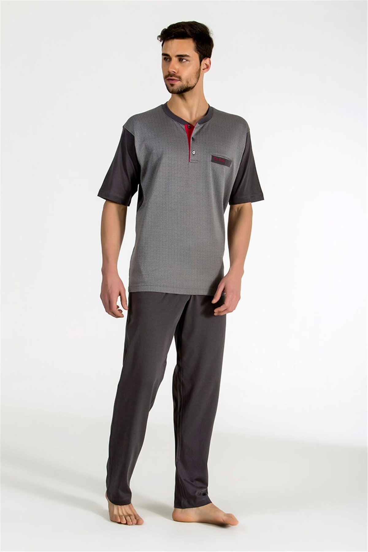 Erkek 3'lü Pijama Takımı Pierre Cardin 5230