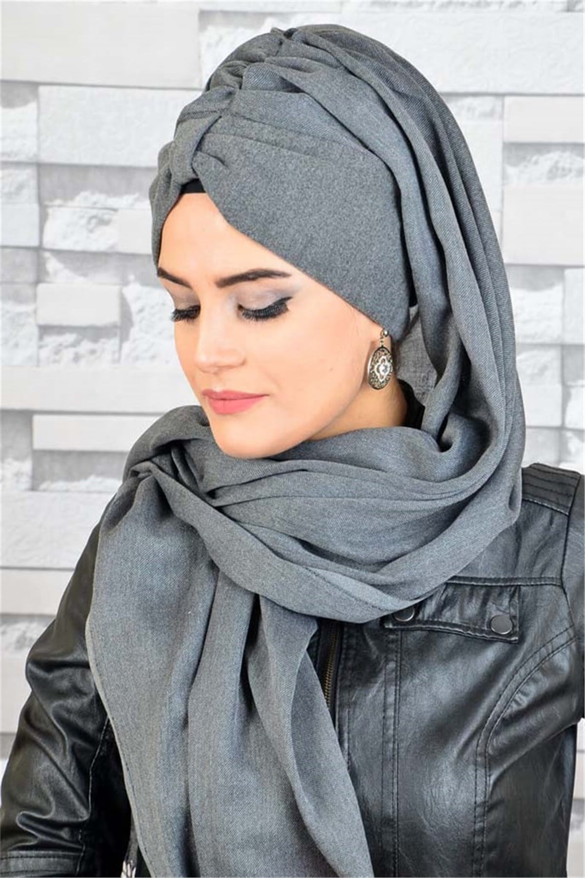 Bandana Pratik Hazır Bone Şal BND049