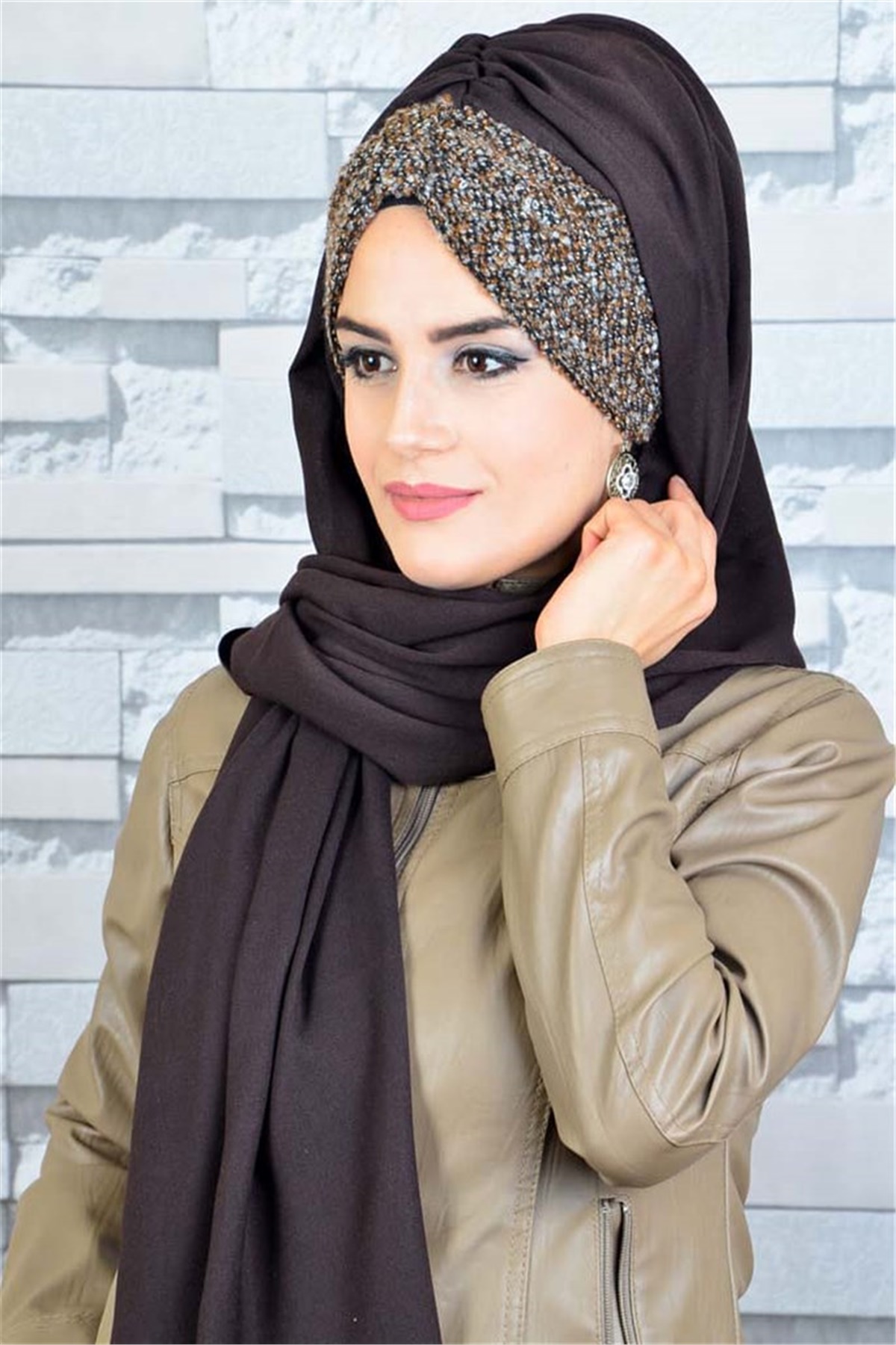 Bandana Pratik Hazır Şal BND092