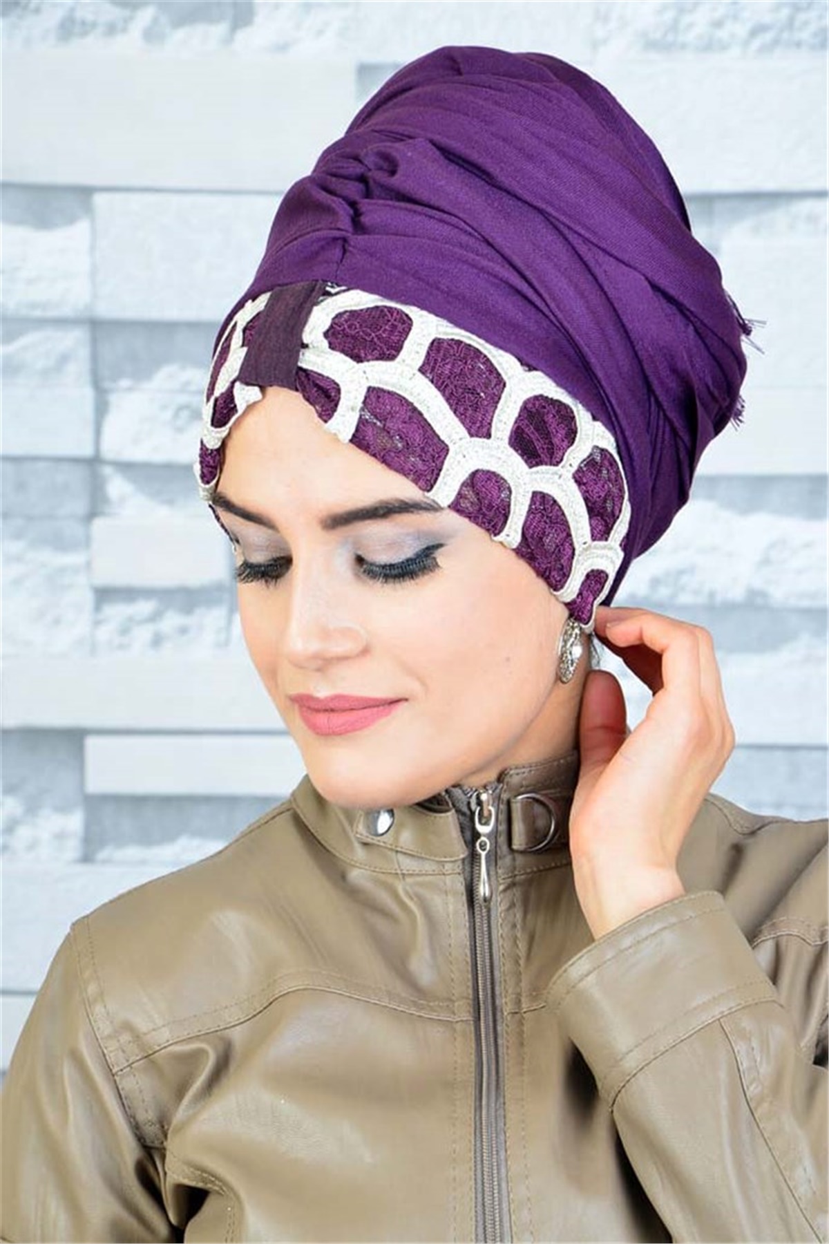 Bandana Pratik Hazır Şal BND093