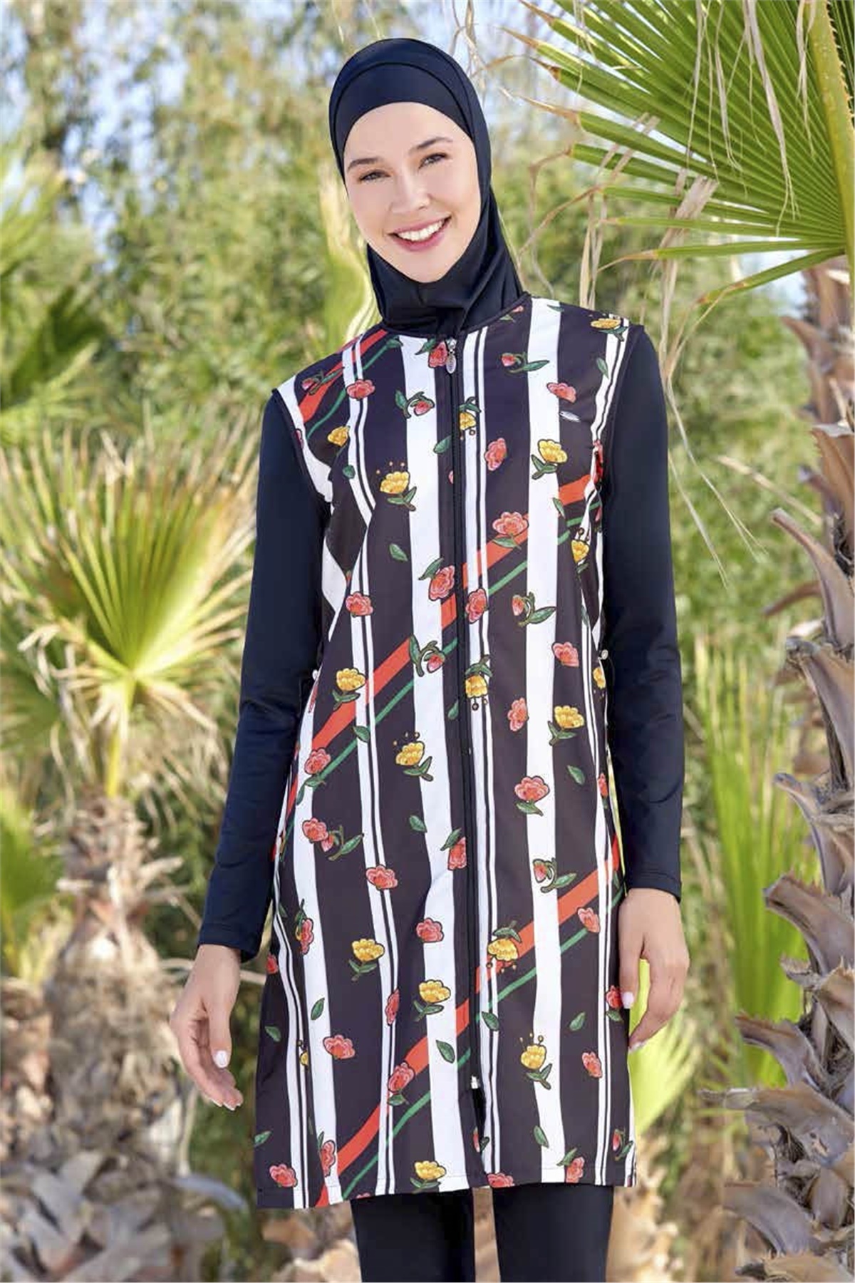 Baskılı Tesettür Mayo 22162