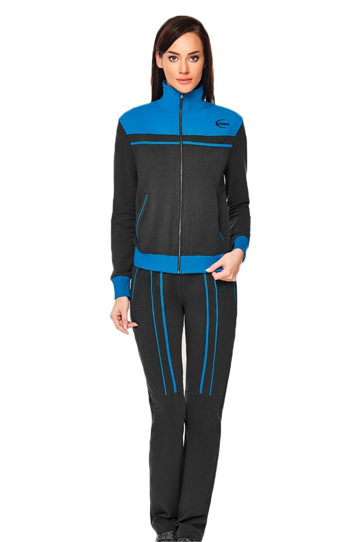 Bayan Eşofman Takımı ADS-1115 Antrasit