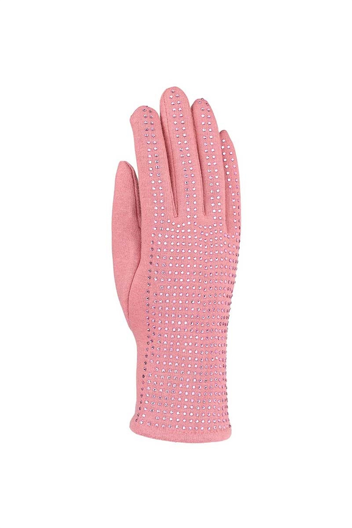 Bayan Pamuklu Eldiven 82101-10 - Gül Kurusu