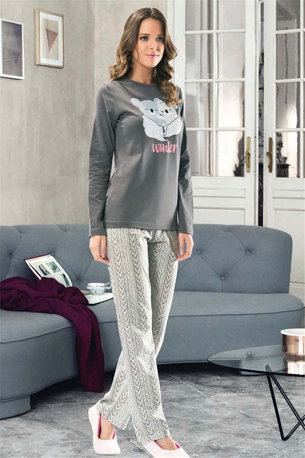 Bayan Pijama Takımı Nbb 66222