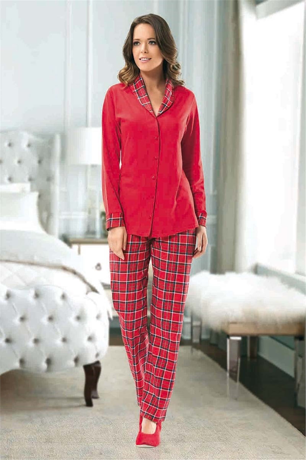 Bayan Pijama Takımı Nbb 66227