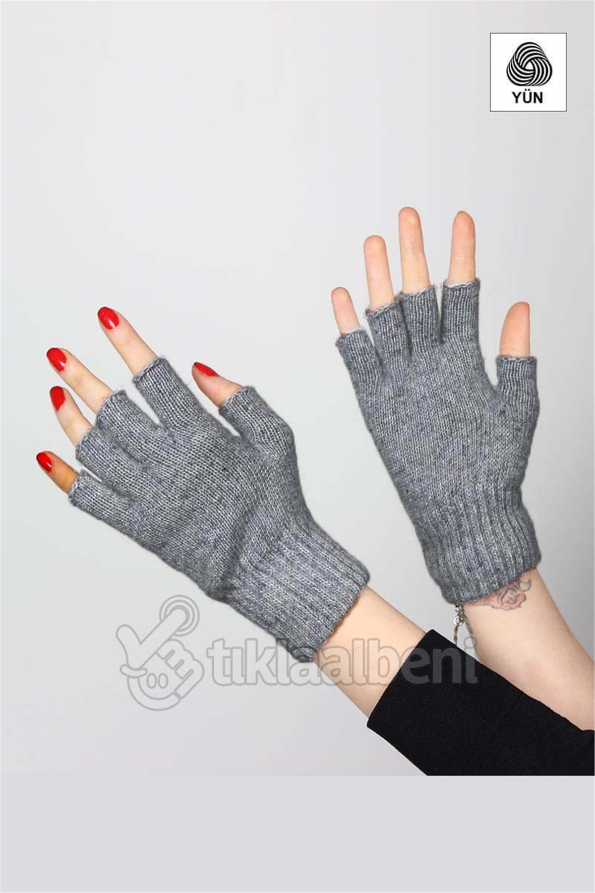 Bayan Yarım Parmak Kesik Eldiven Fonem BE5503