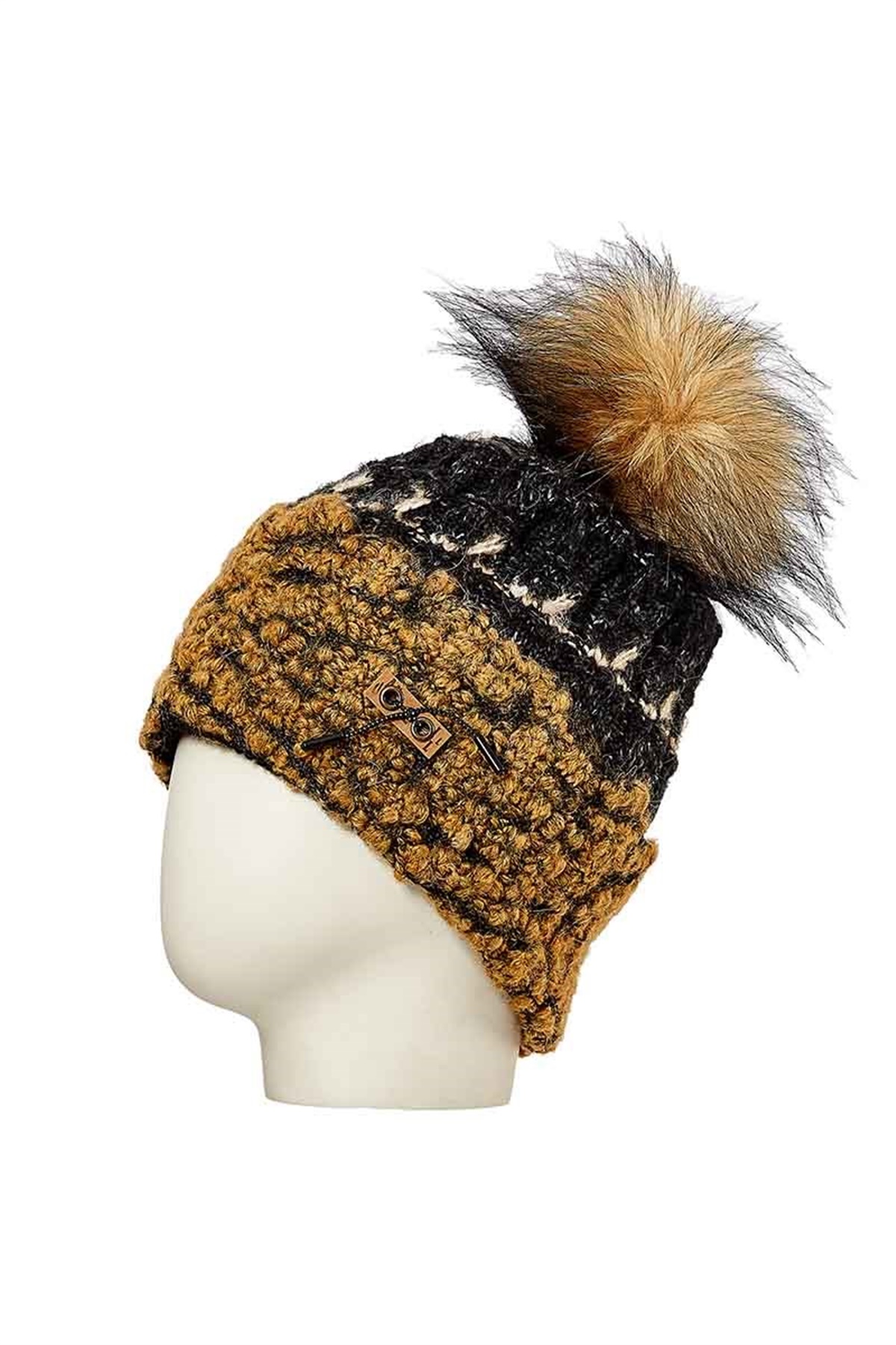 Bayan Yün Bere 24831 - Siyah