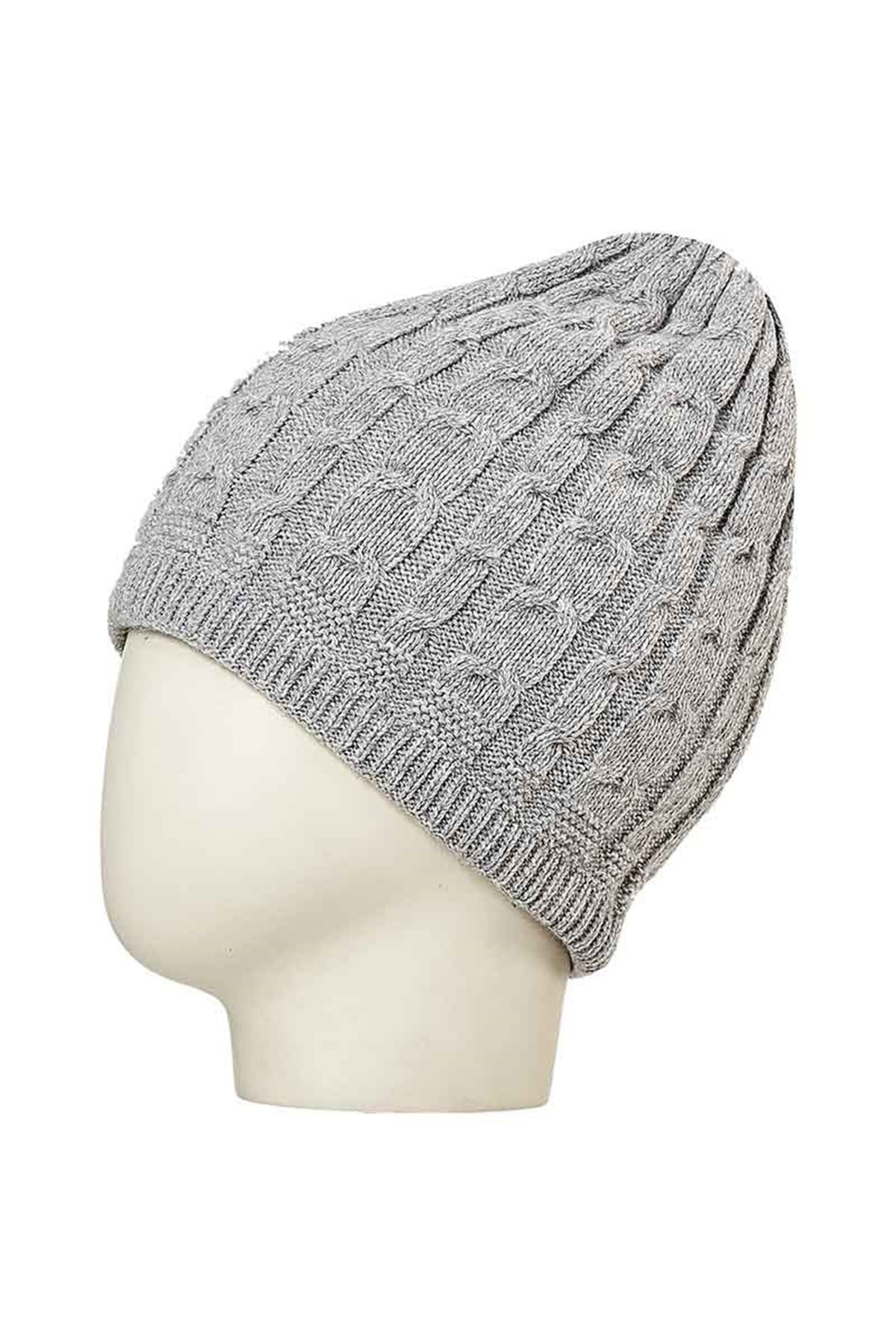 Cameron Unisex Yün Bere 25161 - Gri