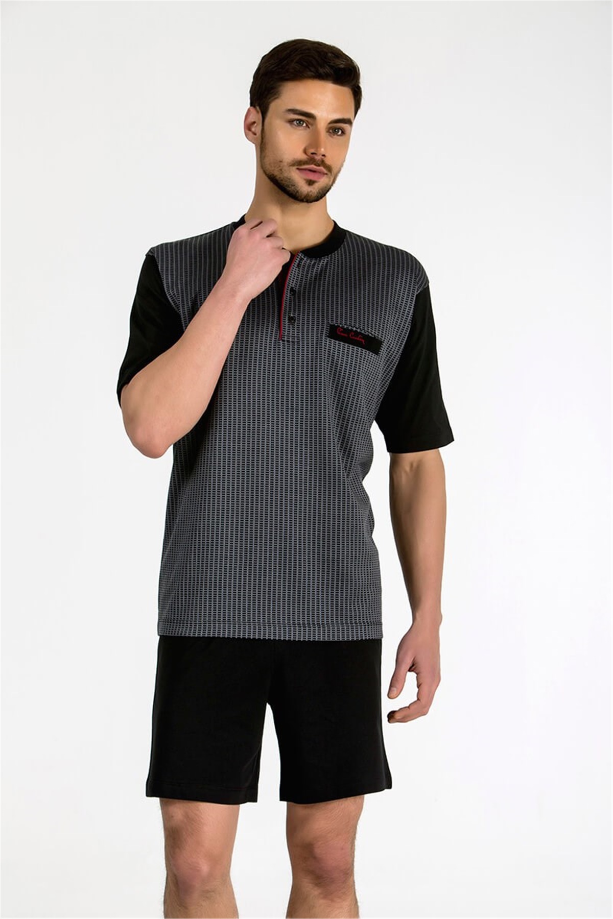 Erkek 3'lü Pijama Takımı Pierre Cardin 5229