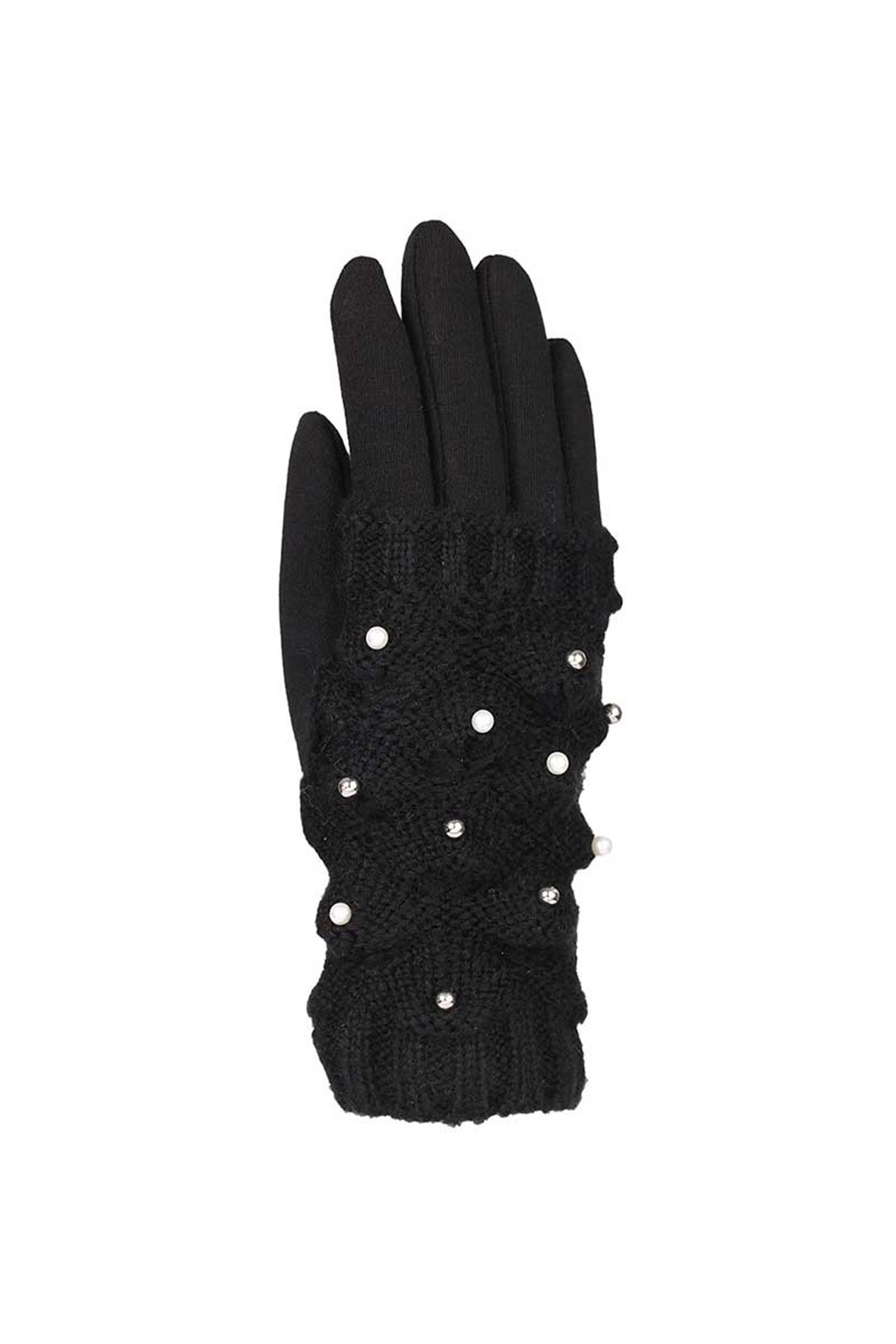 Çift Katlı Tasarım Eldiven 82601-3 - Siyah