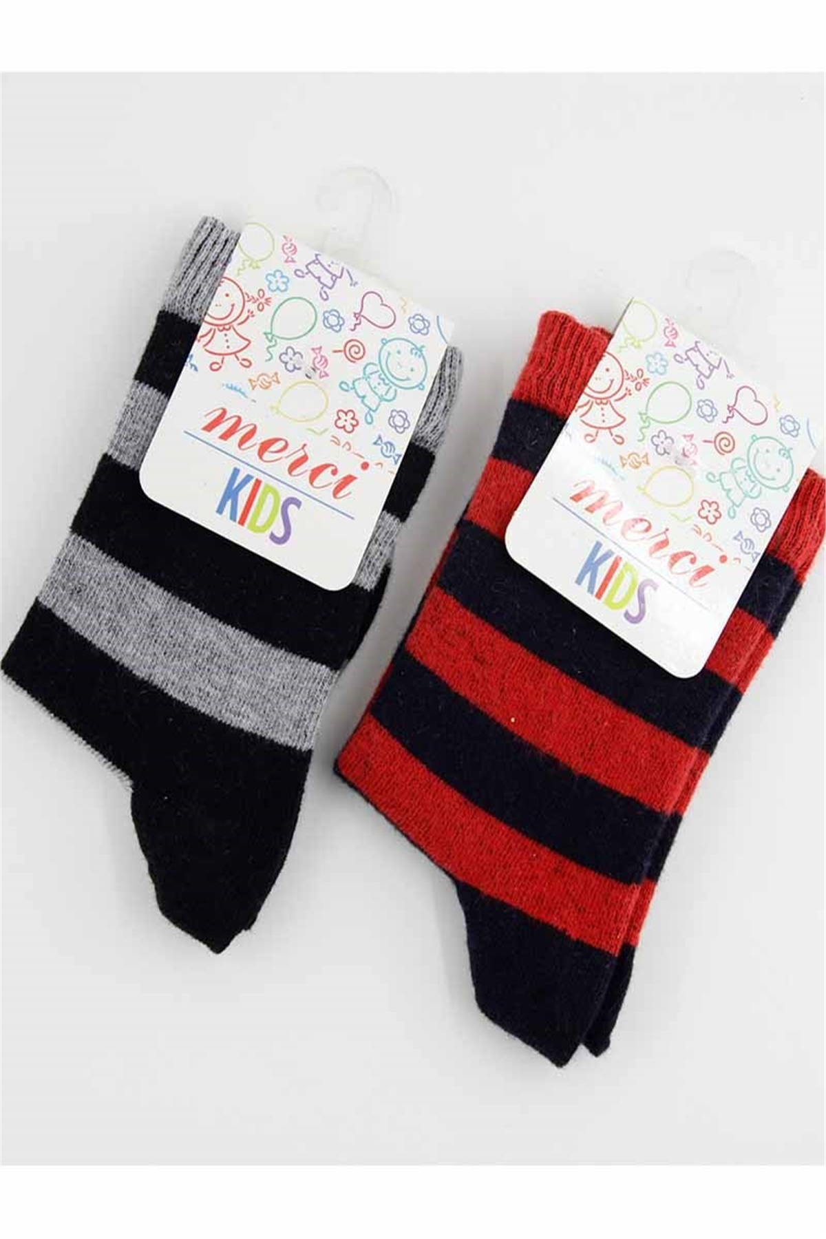 Çizgili Çocuk Çorabı 1024376