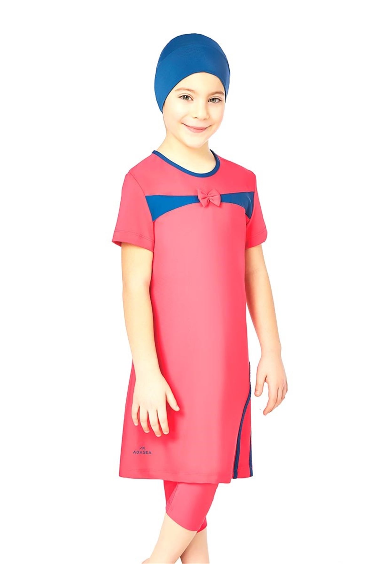 Çocuk Kapalı Mayo Adasea 125031 Mercan  