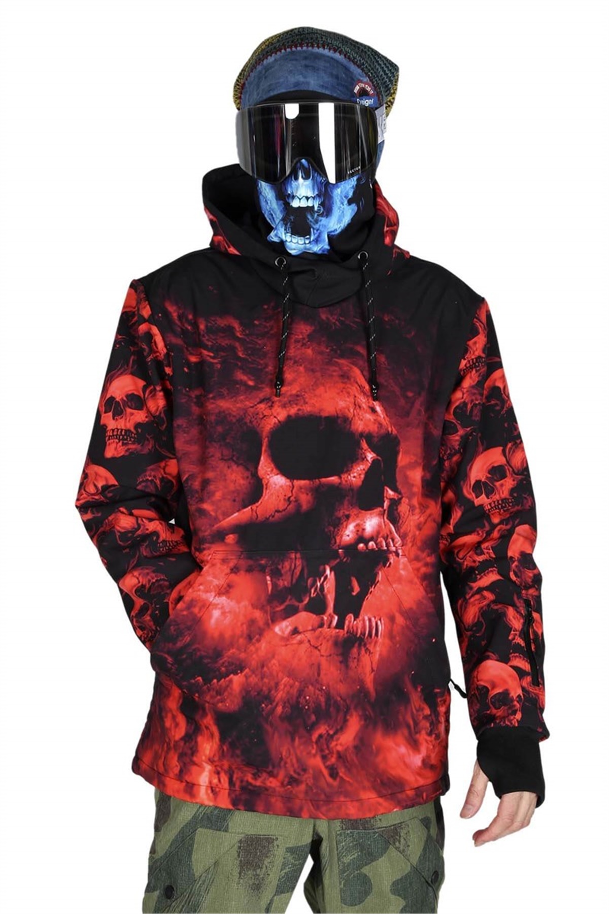 Dark Skull Özel Tasarım SS5609 Kayak ve Snowboard Montu