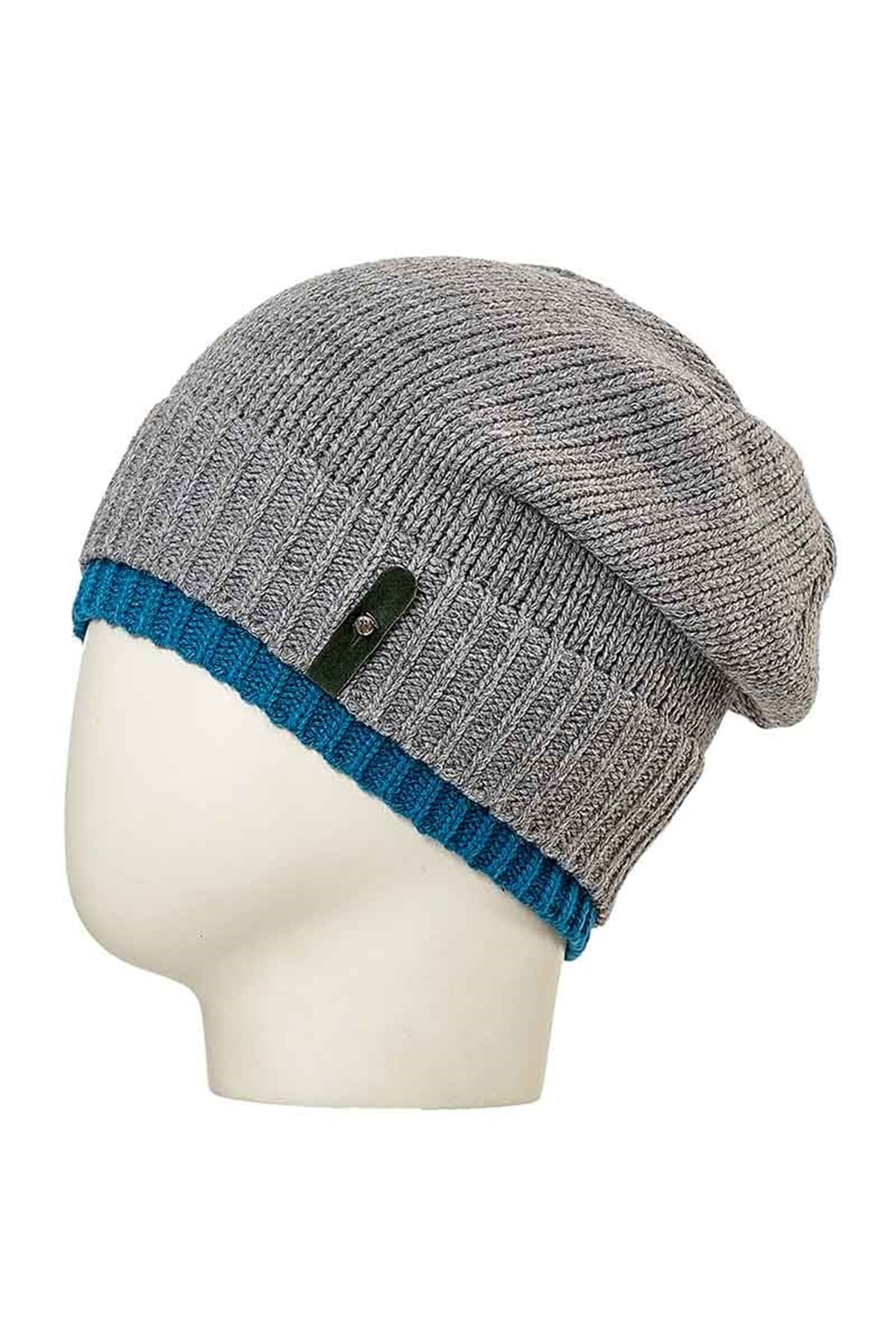 Double Erkek Bere 2521 - Gri