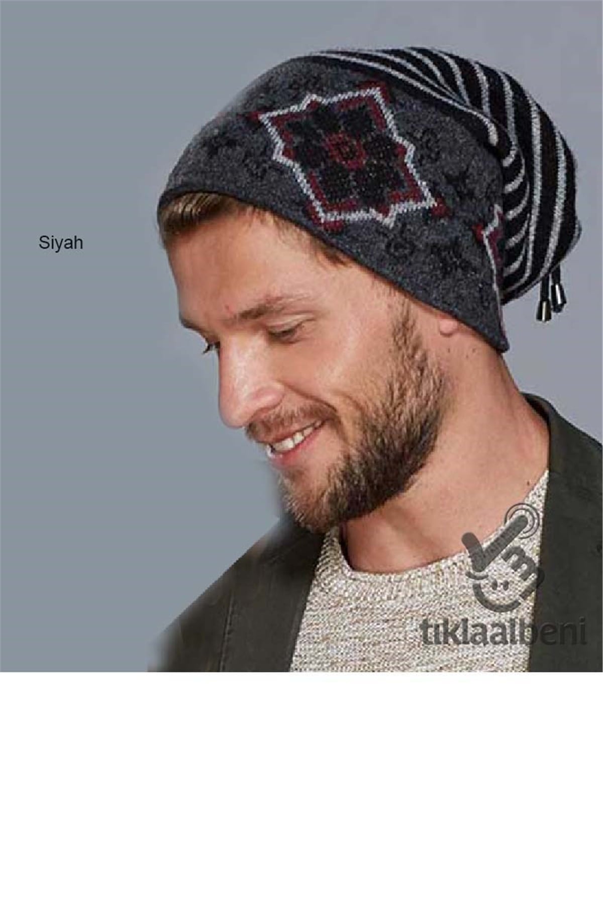 Erkek otantik Yün Bere FO-2290