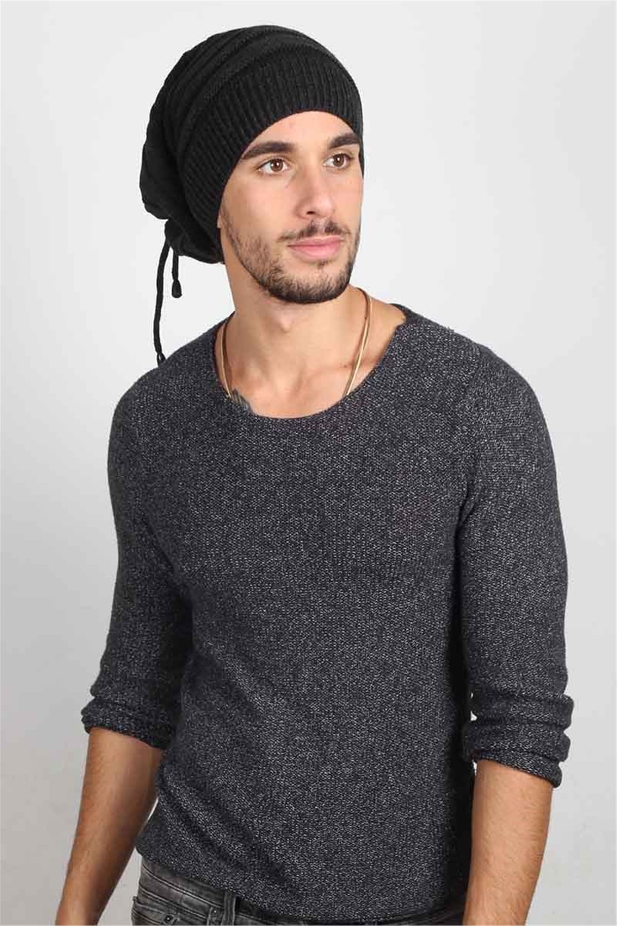 Erkek Tarz Bere GP1106 Antrasit