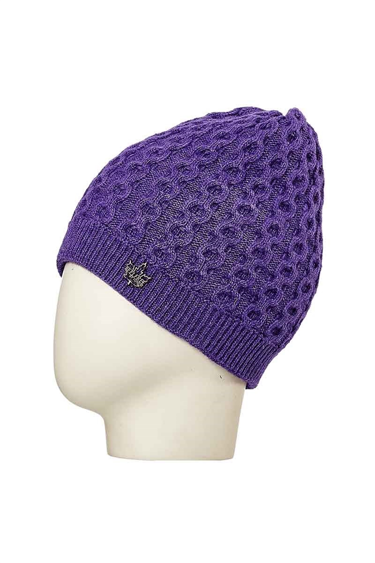 Erkek Yün Bere 24331 - Mor