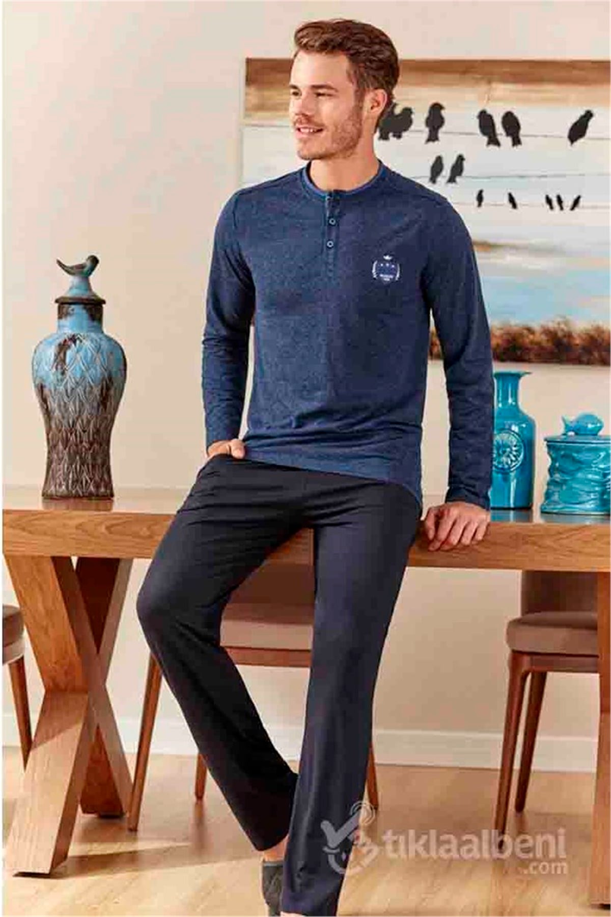 Eros Ese 20012 Erkek Pijama Takımı