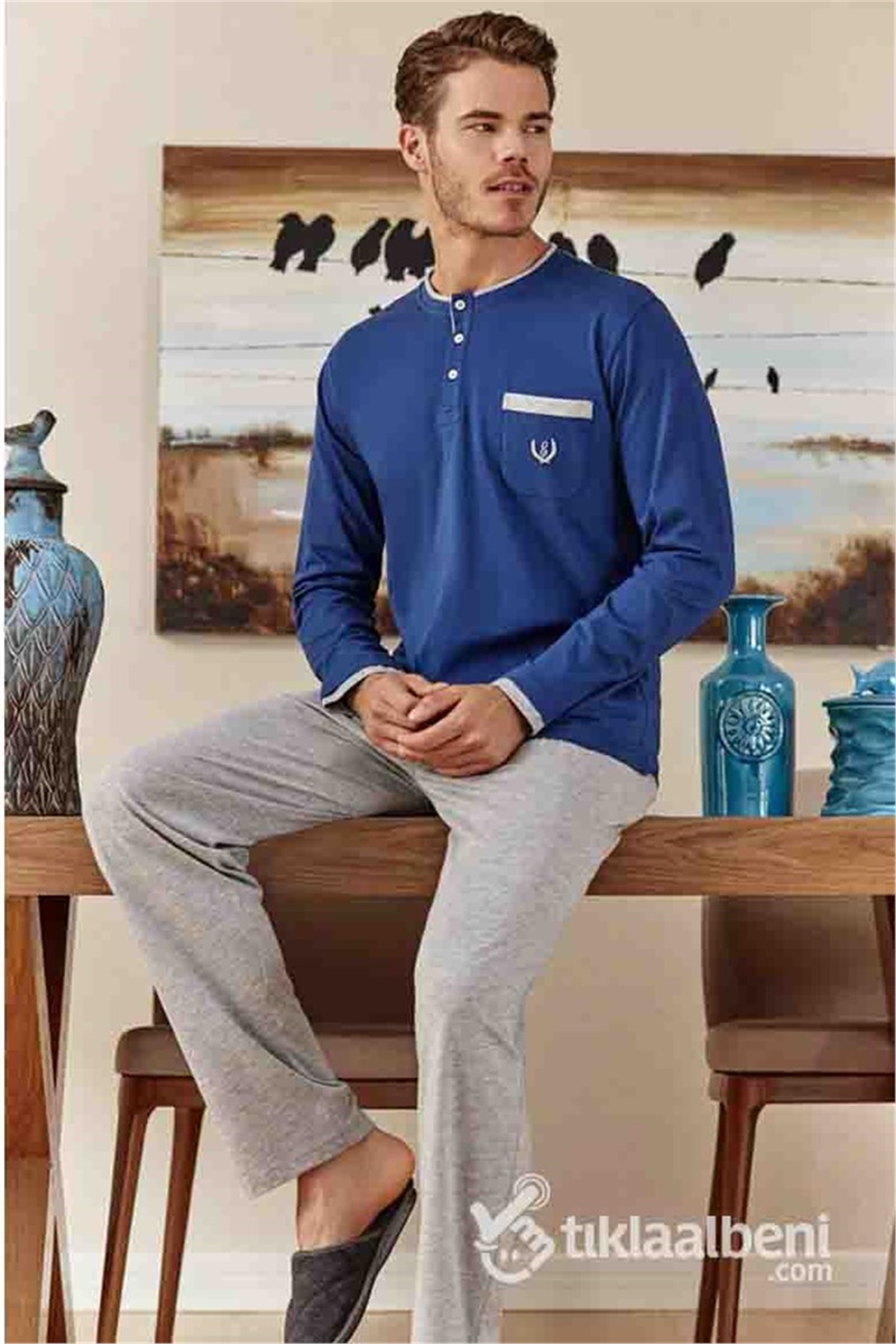 Eros Ese 20030 Erkek Pijama Takımı