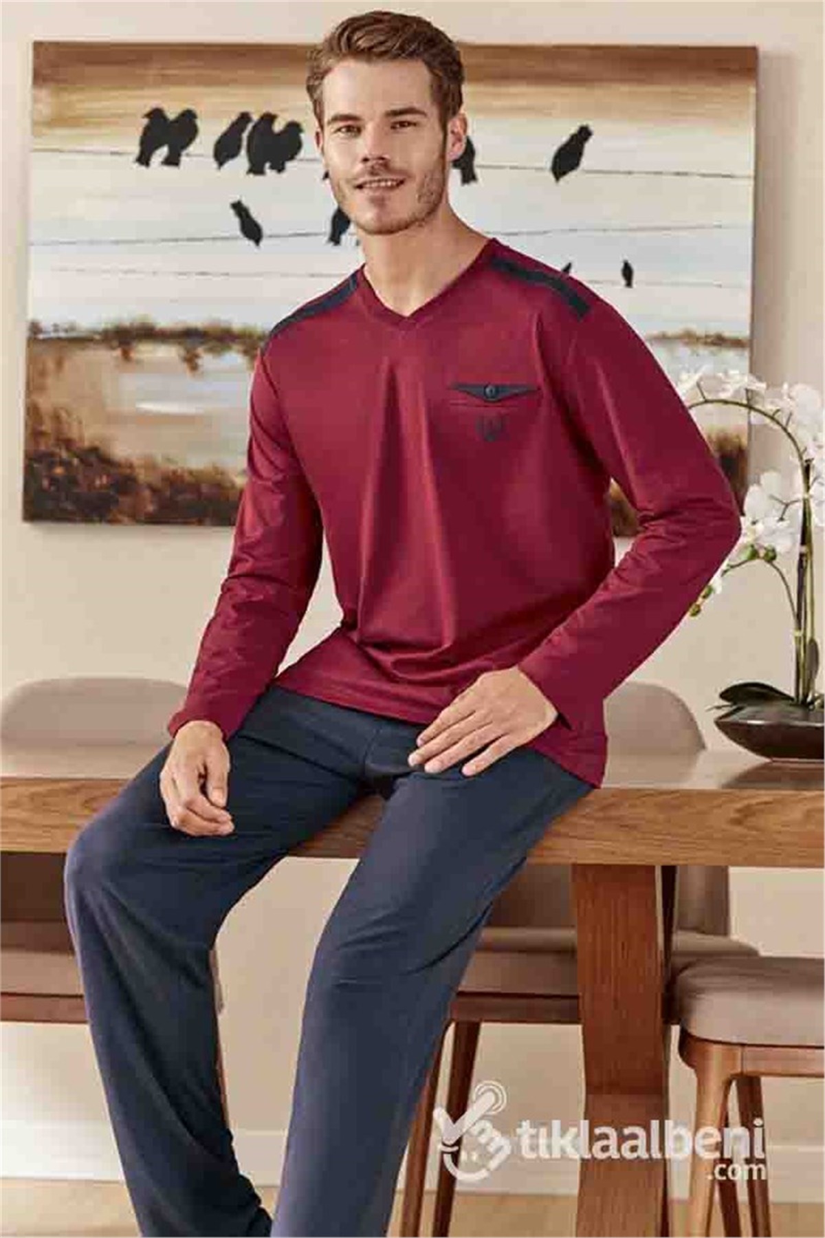 Eros Ese 20034 Erkek Pijama Takımı