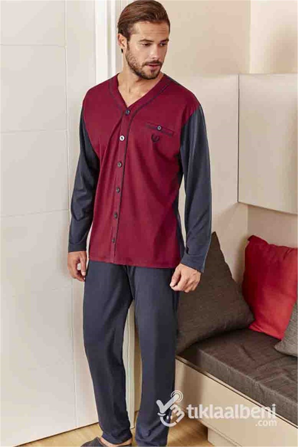 Eros Ese 20038 Erkek Pijama Takımı
