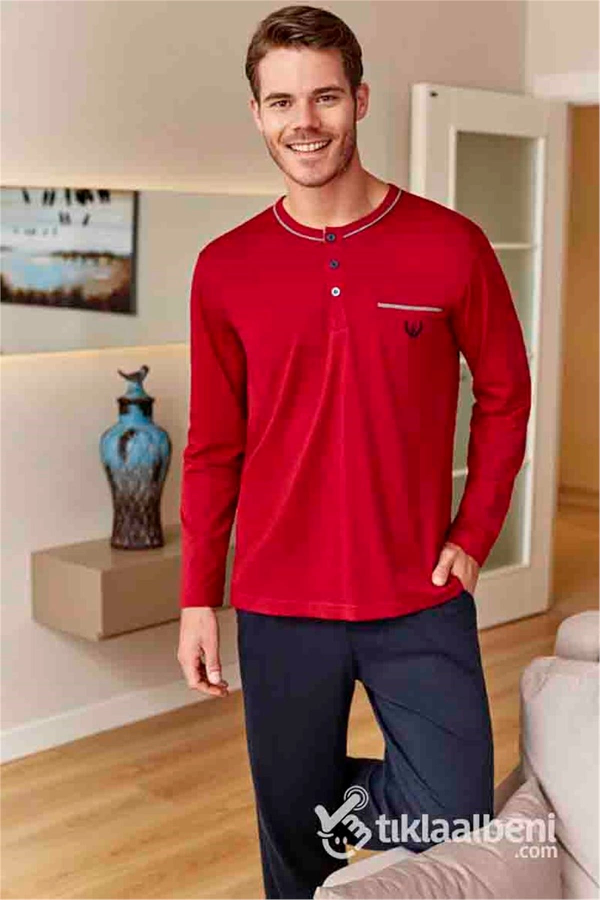 Eros Ese 20042 Erkek Pijama Takımı