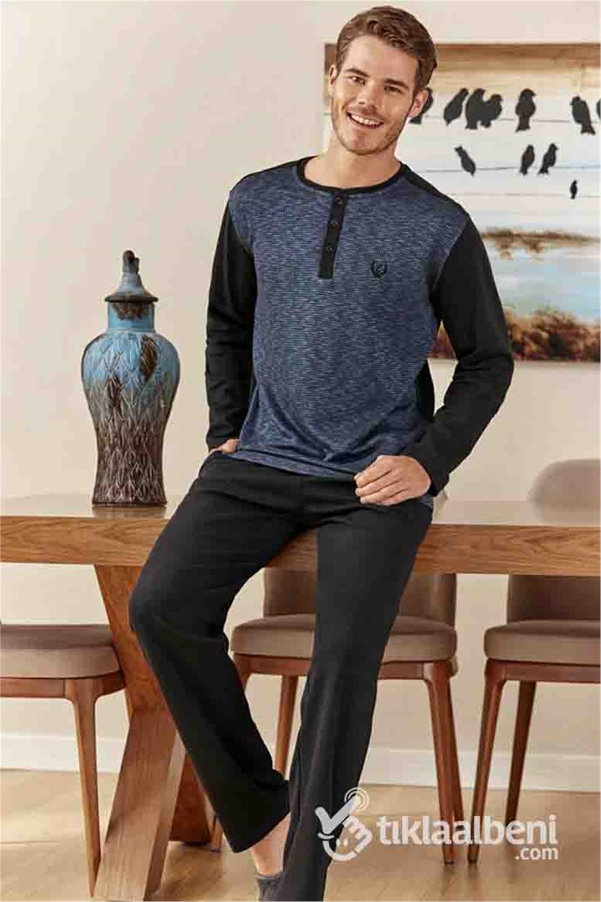 Eros Ese 20060 Erkek Pijama Takımı