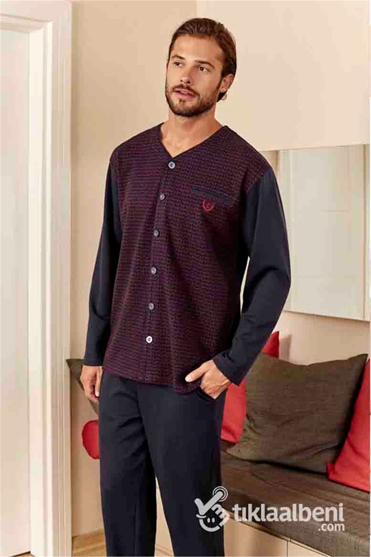 Eros Ese 20072 Erkek Pijama Takımı