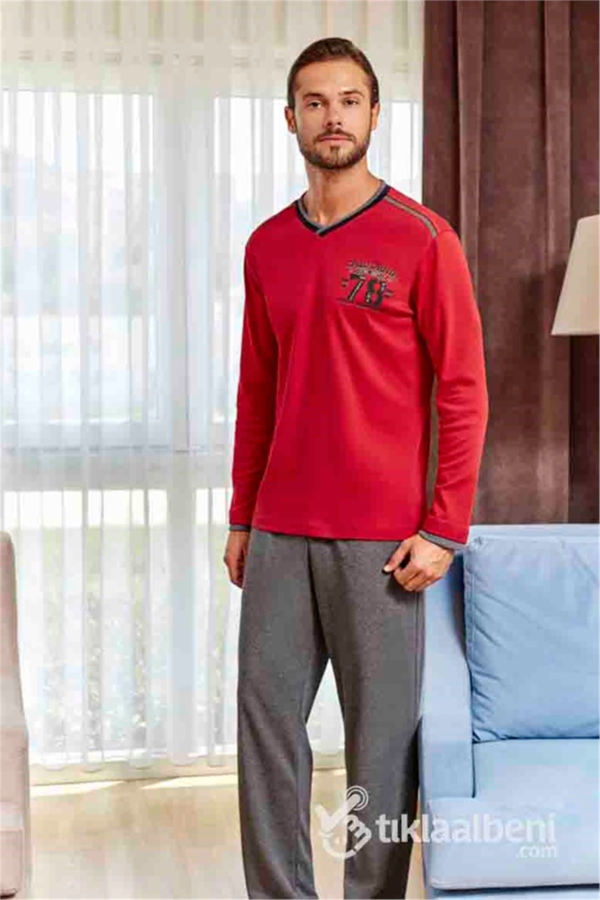 Eros Ese 20092 Erkek Pijama Takımı