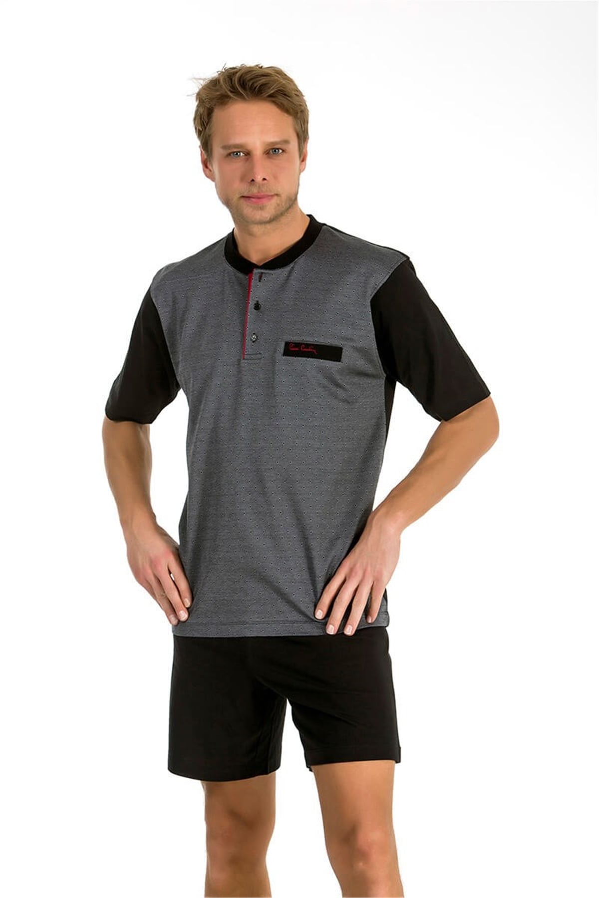 Erkek 3'lü Pijama Takımı Pierre Cardin 5234