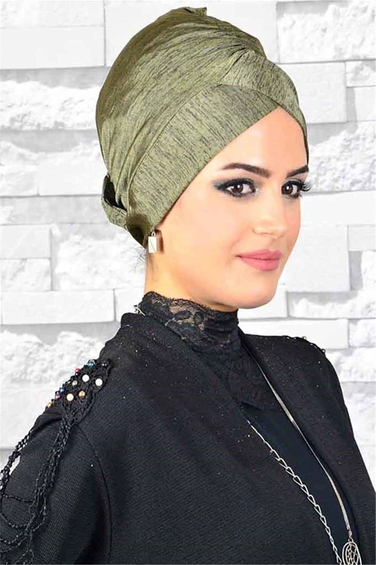 Haşema Bonesi, Haki Tesettür Deniz Bonesi dnz010