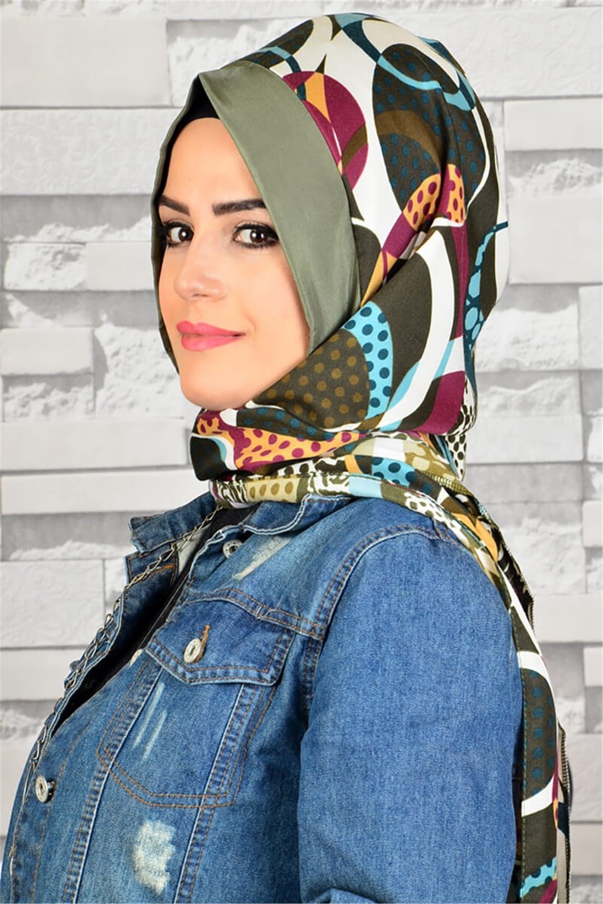 Hazır Türban, Ful Pratik Mıknatıslı Pratik Şal EASY1113