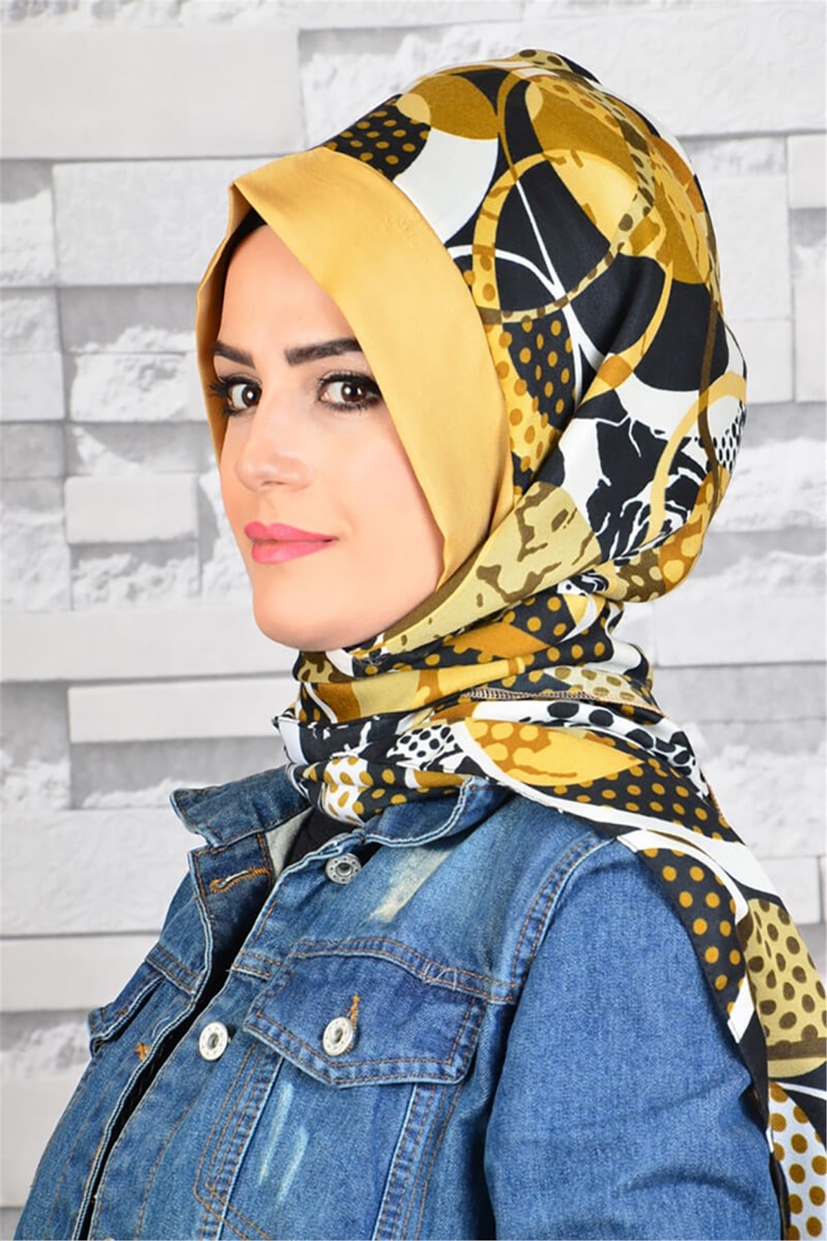 Hazır Türban, Ful Pratik Mıknatıslı Pratik Şal EASY1114