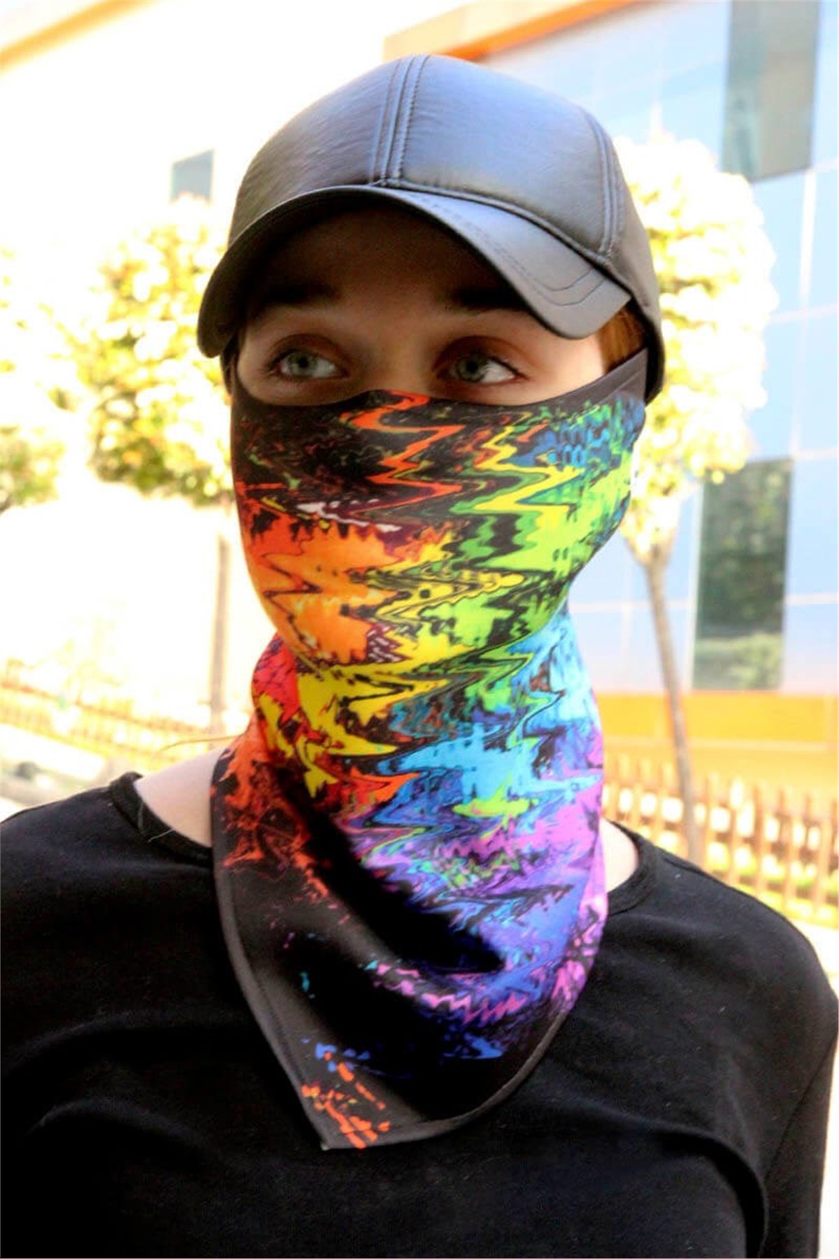 Her Ortamda Takılabilen Colored Yüz Maskesi Snowsea 2071