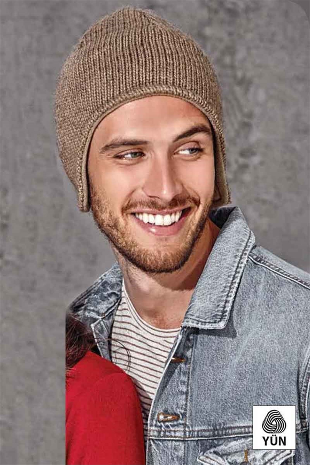 İçi Polarlı Erkek Kulaklı Bere FEB12107 Kahverengi