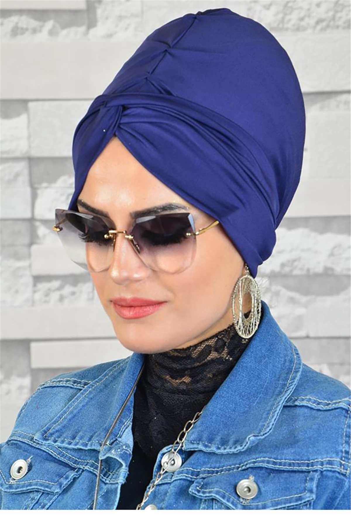 İnce Dalgıç Saks Mavi Burgu Bone tb1032