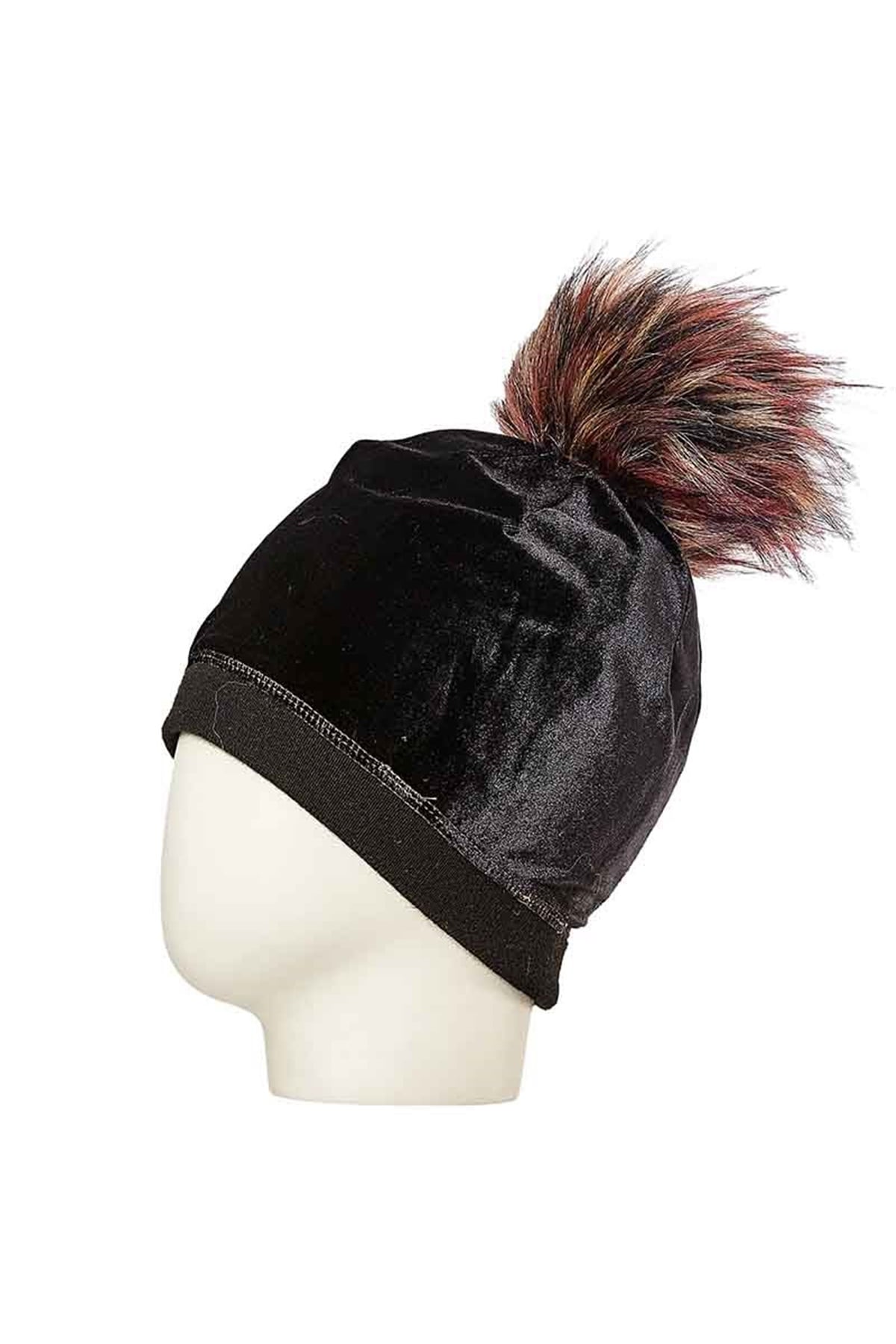 Kadife Bayan Bere 20231 - Siyah