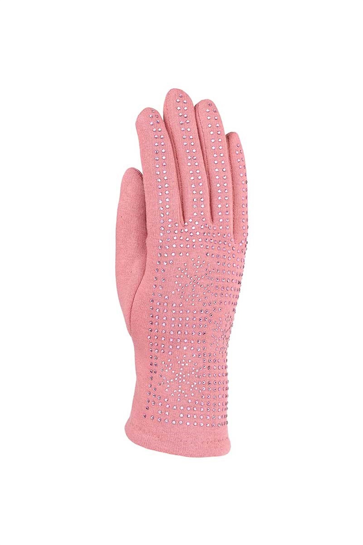 Kadın Pamuklu Eldiven 8210-1 - Pembe