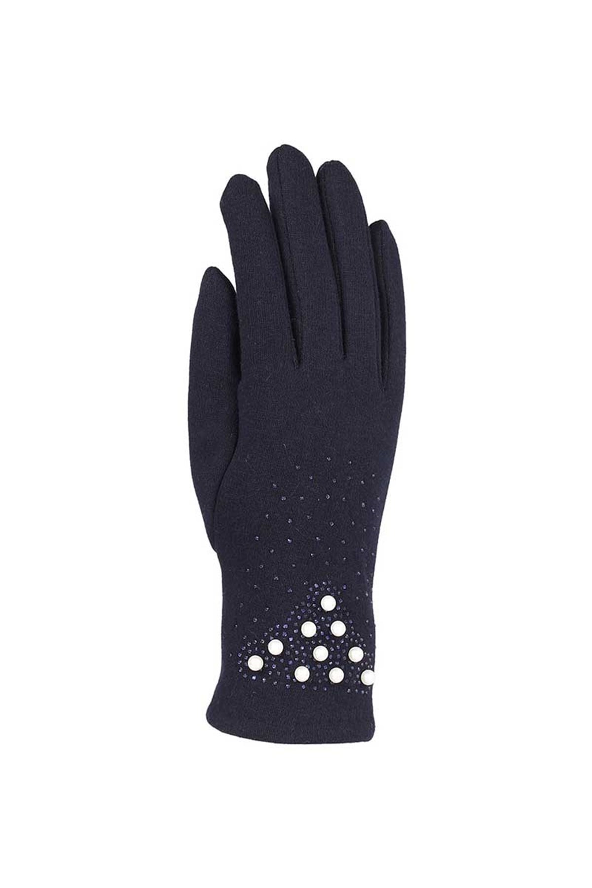Kadın Pamuklu Eldiven 82101-11 - Lacivert