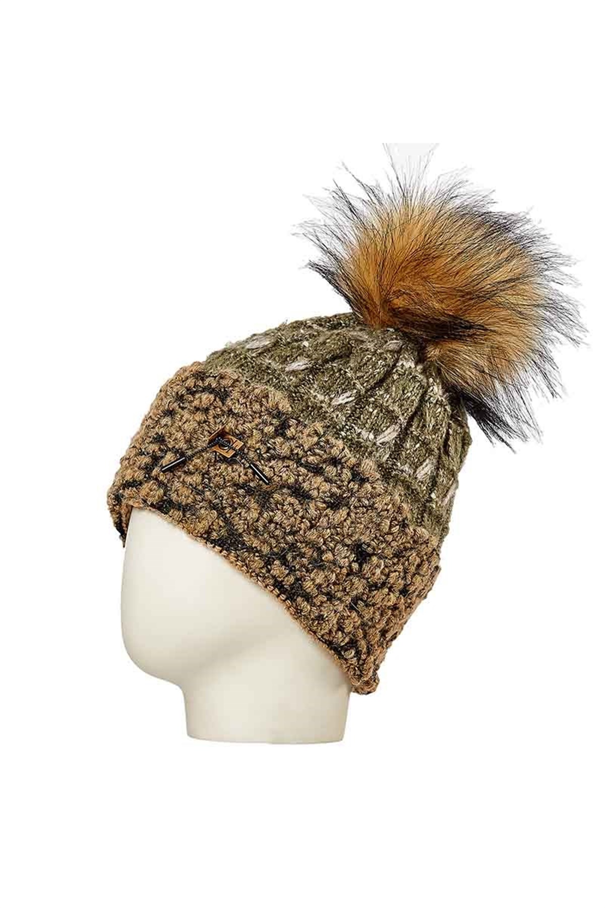 Kadın Yün Bere 24831 - Haki